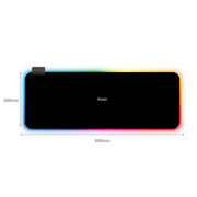 Laser RGB LED Gaming Mouse Pad Extra Large V1031-MPX-MSEPDXL-L