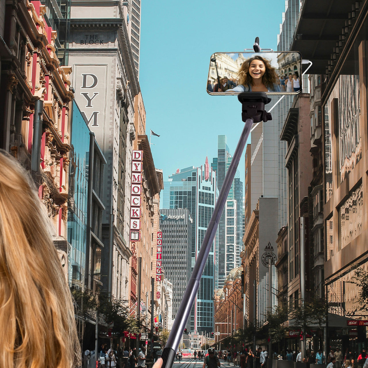 Laser Universal Selfie Pole with Control Cable included V1031-NAV-POLE-05