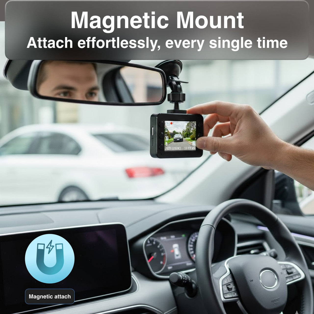 Laser Full HD Dash Camera 2.5 Inch Display V1031-NAVC-FH25-748