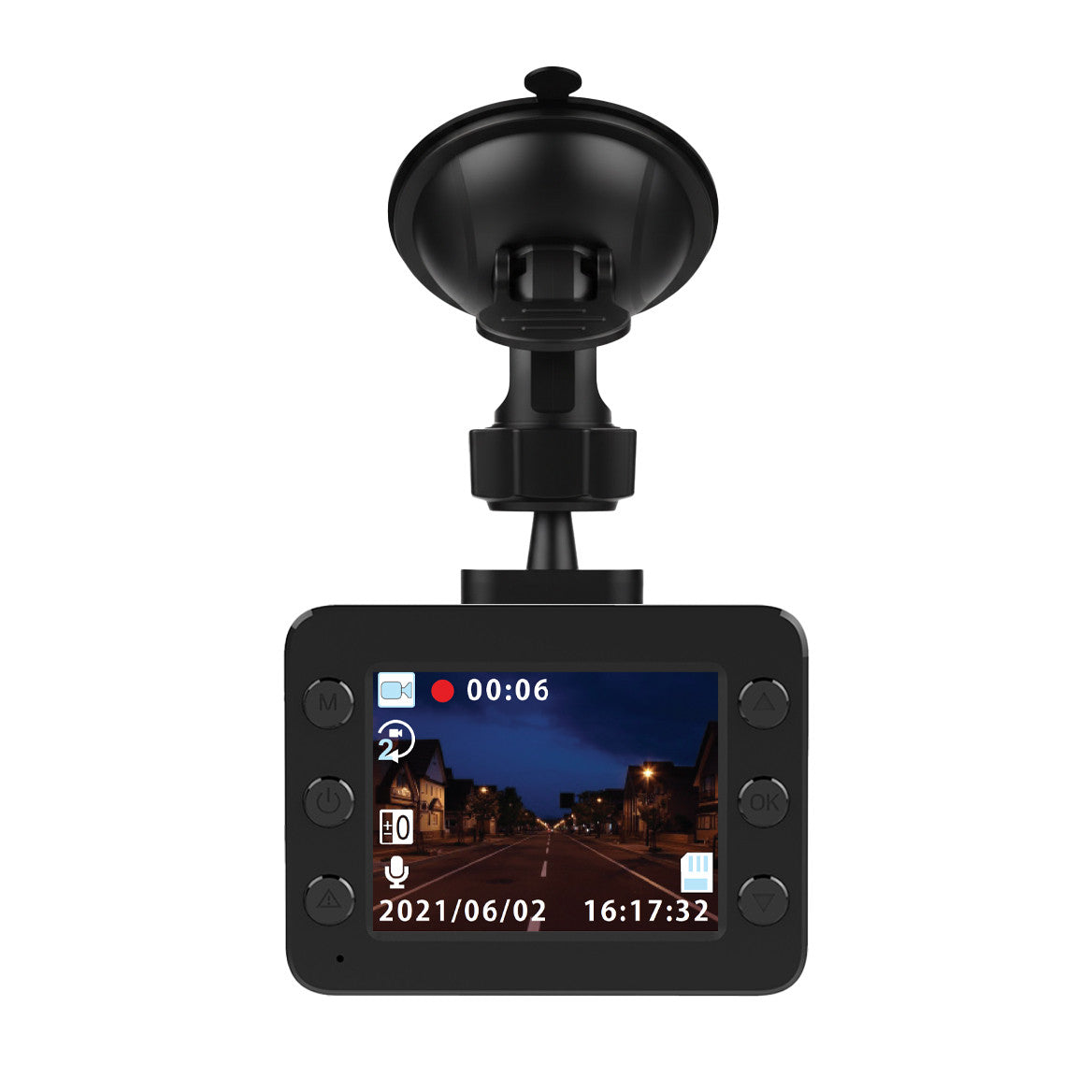 Laser Full HD Dash Camera 2.5 Inch Display V1031-NAVC-FH25-748