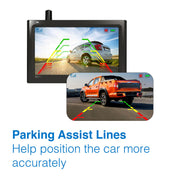 Laser 4.3" Wireless Solar Parking Camera with Monitor V1031-NAVC-RCMS-999