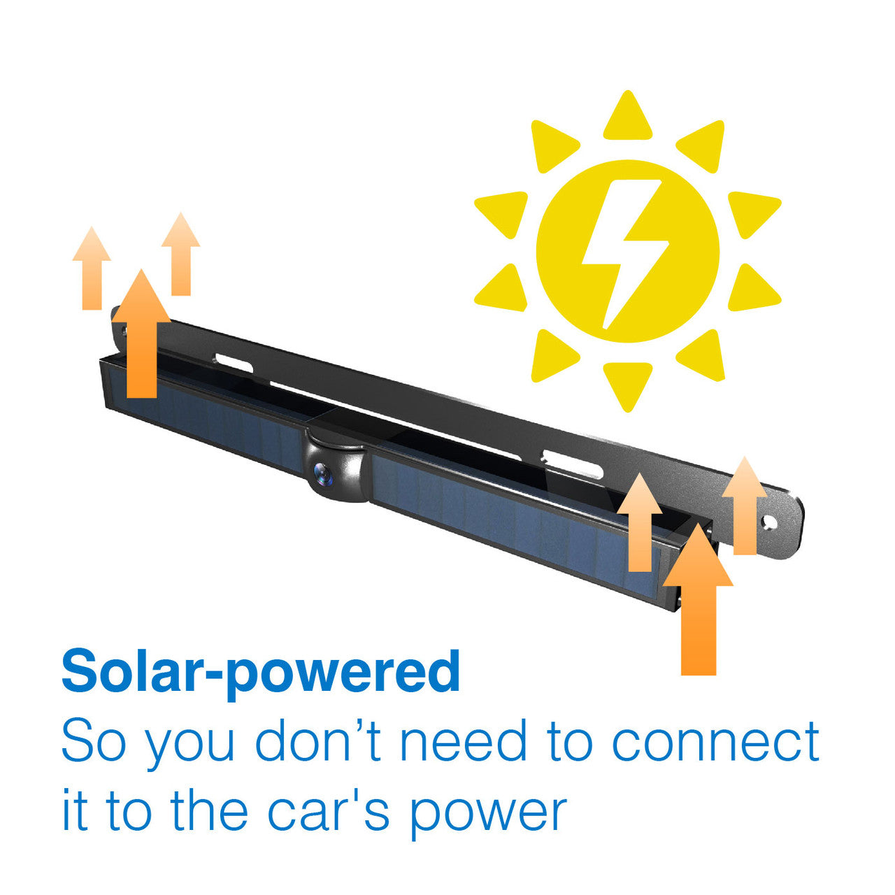 Laser 4.3" Wireless Solar Parking Camera with Monitor V1031-NAVC-RCMS-999