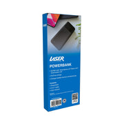 Laser 10000mAh Powerbank 18W PD with LED Indicator Black V1031-PB-10K24BK-712