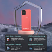 ChargeCore SafeCharge Max 10K - Sunset Coral V1031-PB-10LFSU-983