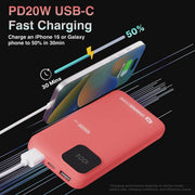 ChargeCore SafeCharge Max 10K - Sunset Coral V1031-PB-10LFSU-983