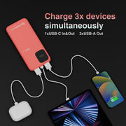 ChargeCore SafeCharge Max 10K - Sunset Coral V1031-PB-10LFSU-983