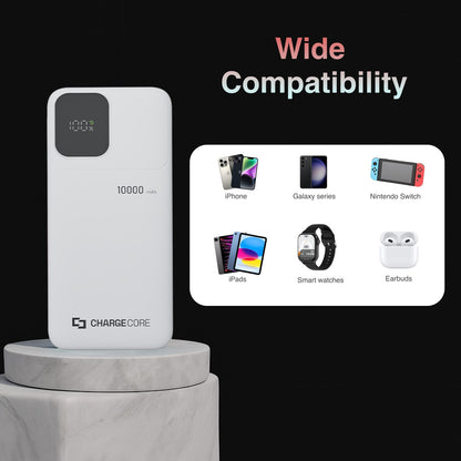 ChargeCore SafeCharge Max 10K - White V1031-PB-10LFWT-990