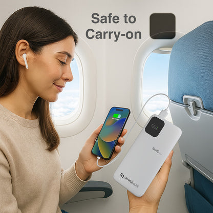 ChargeCore SafeCharge Max 10K - White V1031-PB-10LFWT-990
