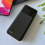 Laser 20000mAh Powerbank 18W PD with LED Black V1031-PB-20K24BK-743