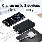 Laser 20000mAh Powerbank Battery Display Black V1031-PB-20K25BK-809