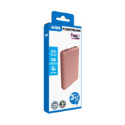 Laser 5000mAh Compact Portable Power Bank - Clay