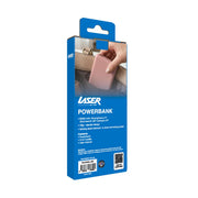 Laser 5000mAh Compact Portable Power Bank - Clay
