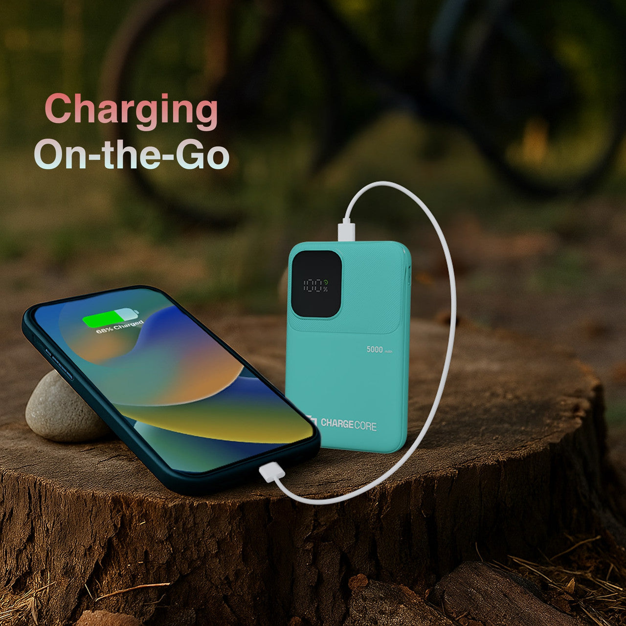 ChargeCore SafeCharge Max 5K - Aquatic Awe V1031-PB-5KLFAQ-034