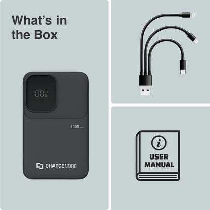 ChargeCore SafeCharge Max 5K - Black V1031-PB-5KLFBK-027