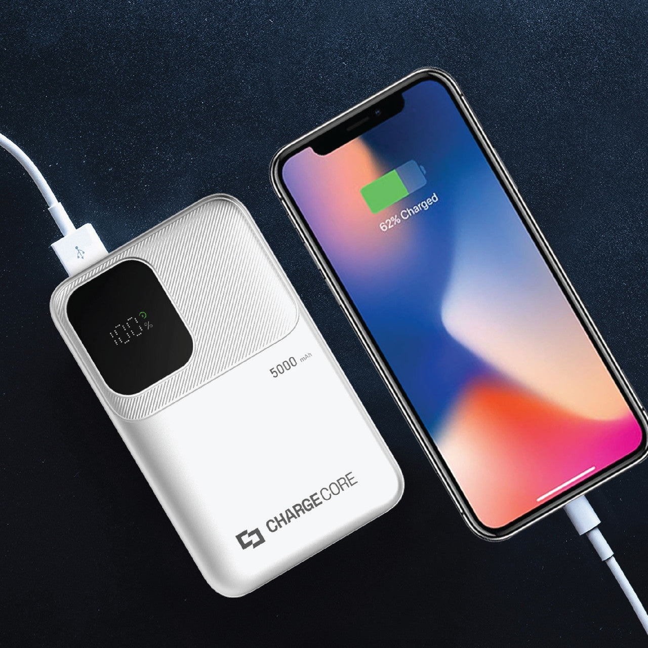 ChargeCore SafeCharge Max 5K - White V1031-PB-5KLFWT-058