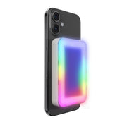Laser ChargeCore 5000mAh Selfie Powerbank - White V1031-PB-5MLED-129