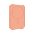 Laser 5000mAh Magnetic Wireless Power Bank Peach V1031-PB-5MSPE-798