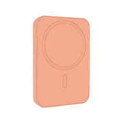 Laser 5000mAh Magnetic Wireless Power Bank Peach V1031-PB-5MSPE-798