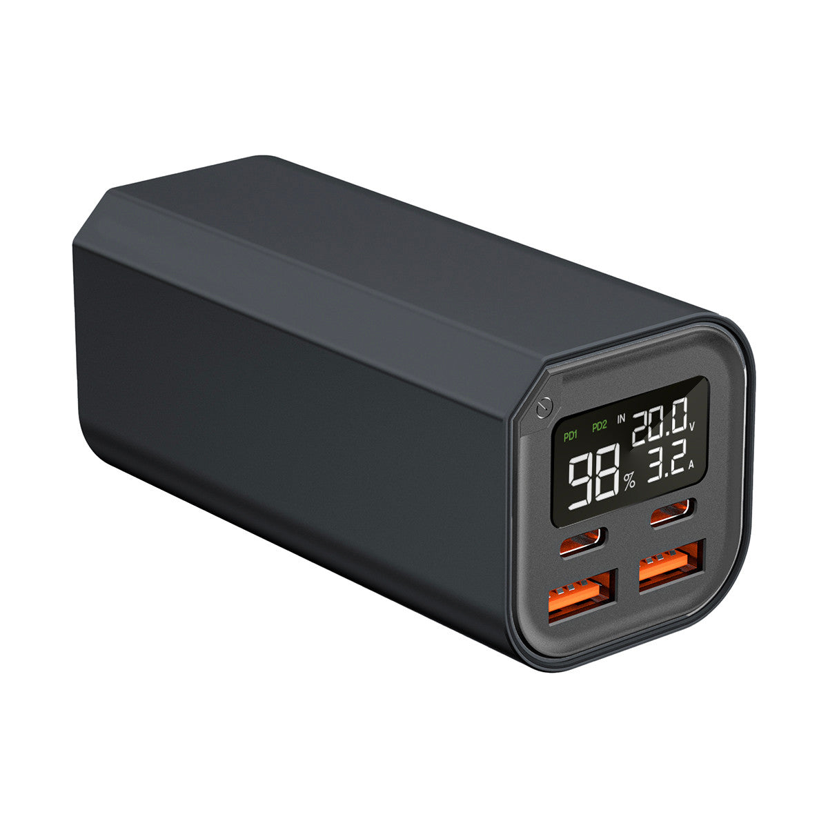 Laser 100W PD 20000mAh Laptop Power Bank Black V1031-PB-PD100W-491