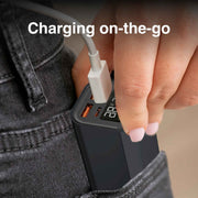 Laser 100W PD 20000mAh Laptop Power Bank Black V1031-PB-PD100W-491