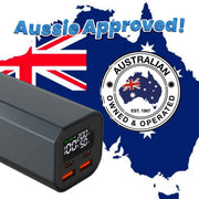Laser 100W PD 20000mAh Laptop Power Bank Black V1031-PB-PD100W-491