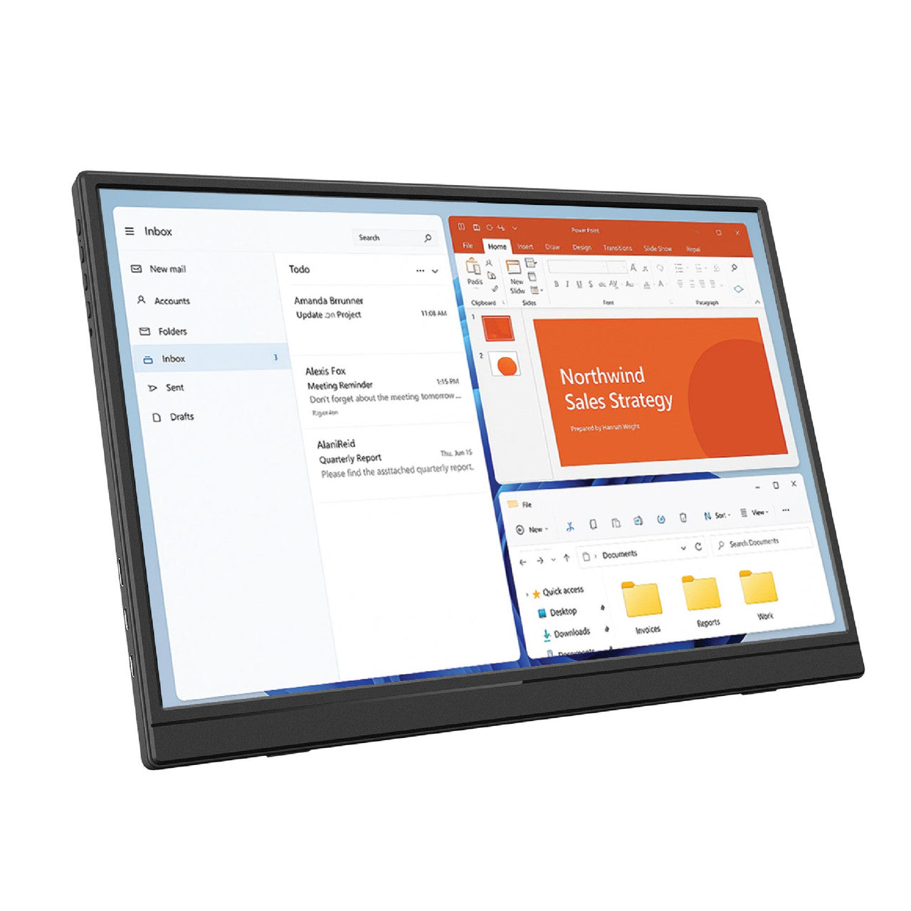 Laser 14 inch USB-C Portable Display V1031-PC-14PTMB-004