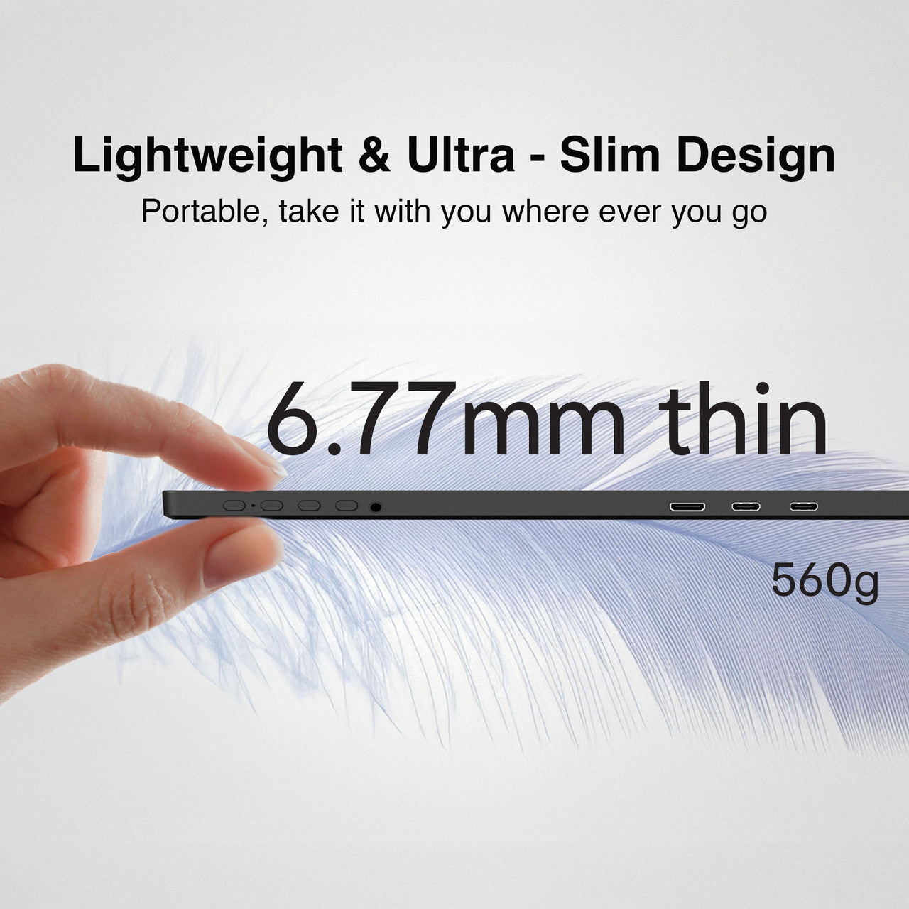 Laser 14 inch USB-C Portable Display V1031-PC-14PTMB-004