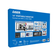 Laser 14 inch USB-C Portable Display V1031-PC-14PTMB-004