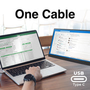 Laser 15.6 Inch Portable Monitor with USB-C and HDMI V1031-PC-15PTMB-209