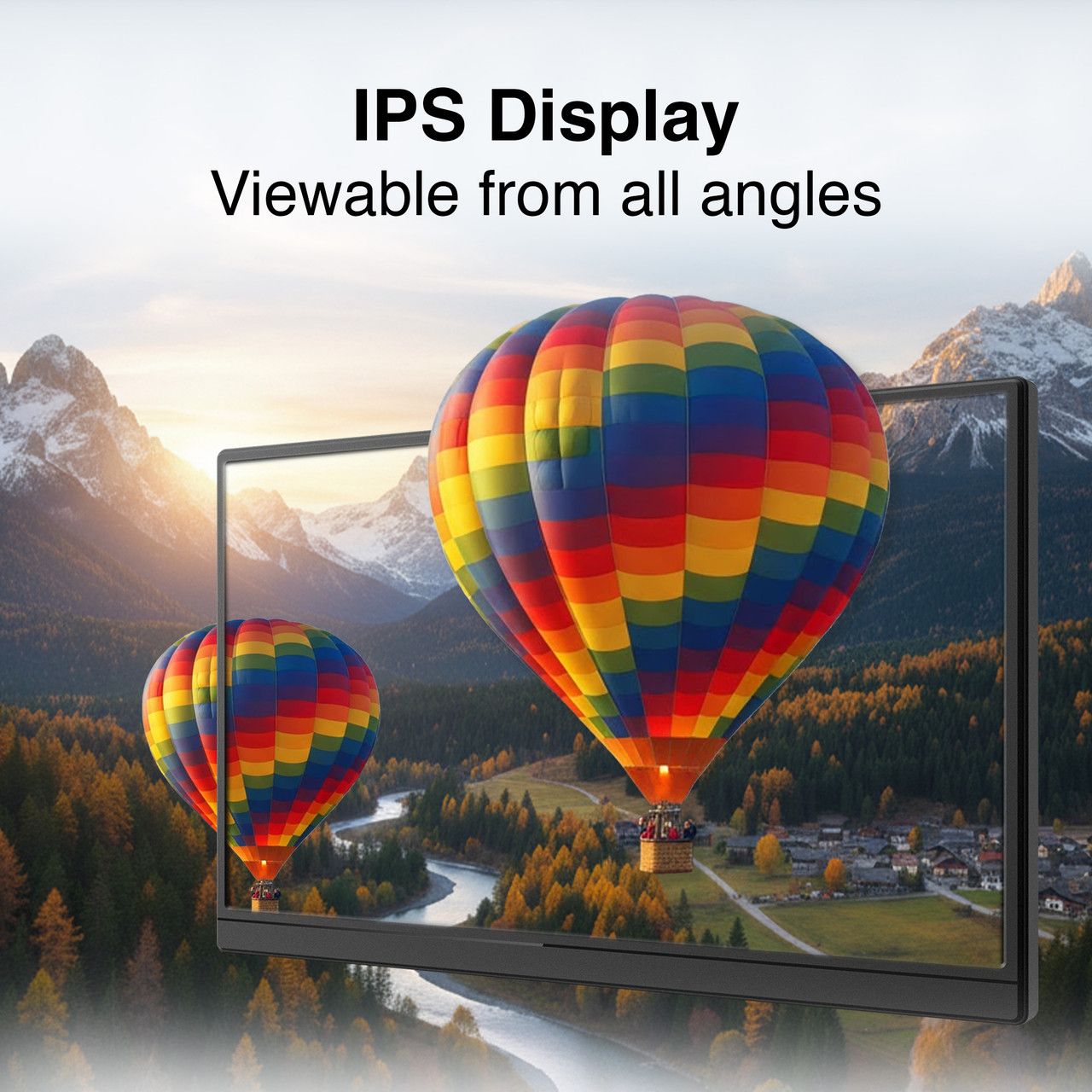Laser 15.6 Inch Portable Monitor with USB-C and HDMI V1031-PC-15PTMB-209