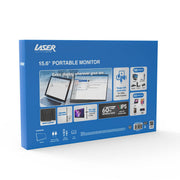 Laser 15.6 Inch Portable Monitor with USB-C and HDMI V1031-PC-15PTMB-209
