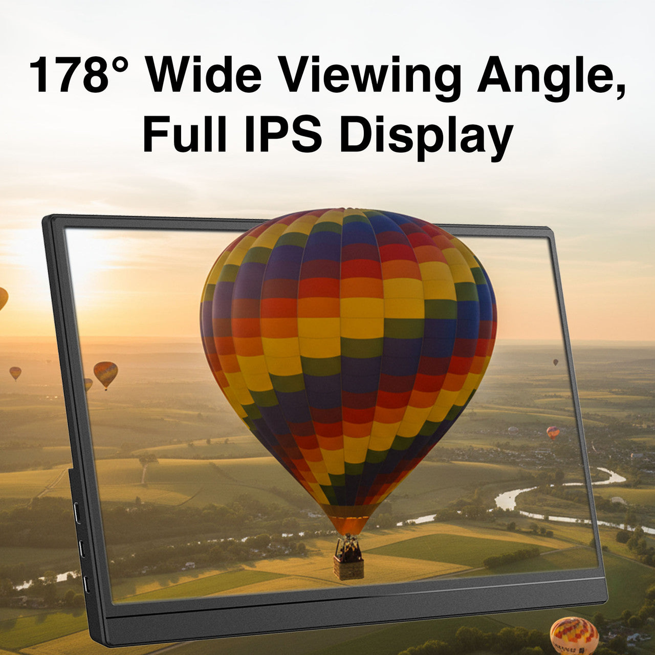Laser 15.6 Portable Monitor with touch screen V1031-PC-16PTMB-011