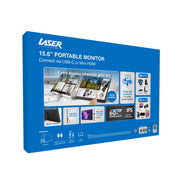 Laser 15.6 Portable Monitor with touch screen V1031-PC-16PTMB-011