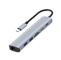 Laser USB-C 7 Port Hub with HDMI and Ethernet