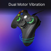 Laser Gaming Wired PC Controller - Black V1031-PCO-AGAMEC-BK