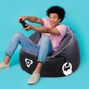 Laser Gaming Bean Bag with Pocket & Headphone Strap V1031-PCO-TUBEB-555