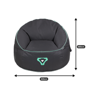 Laser Gaming Bean Bag with Pocket & Headphone Strap V1031-PCO-TUBEB-555