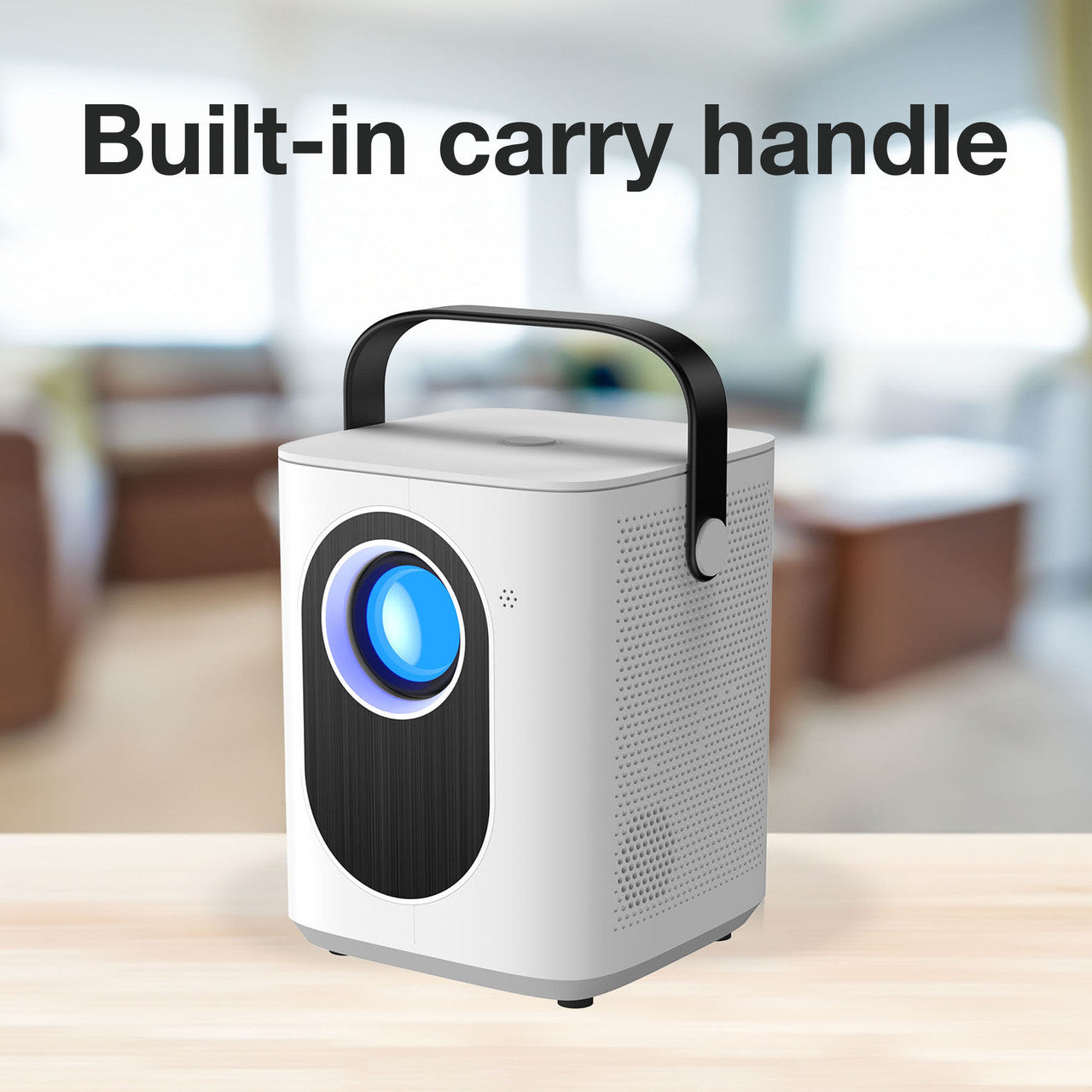 Laser Cube Android Projector with 120in Screen V1031-PJ-CUFHWH-454