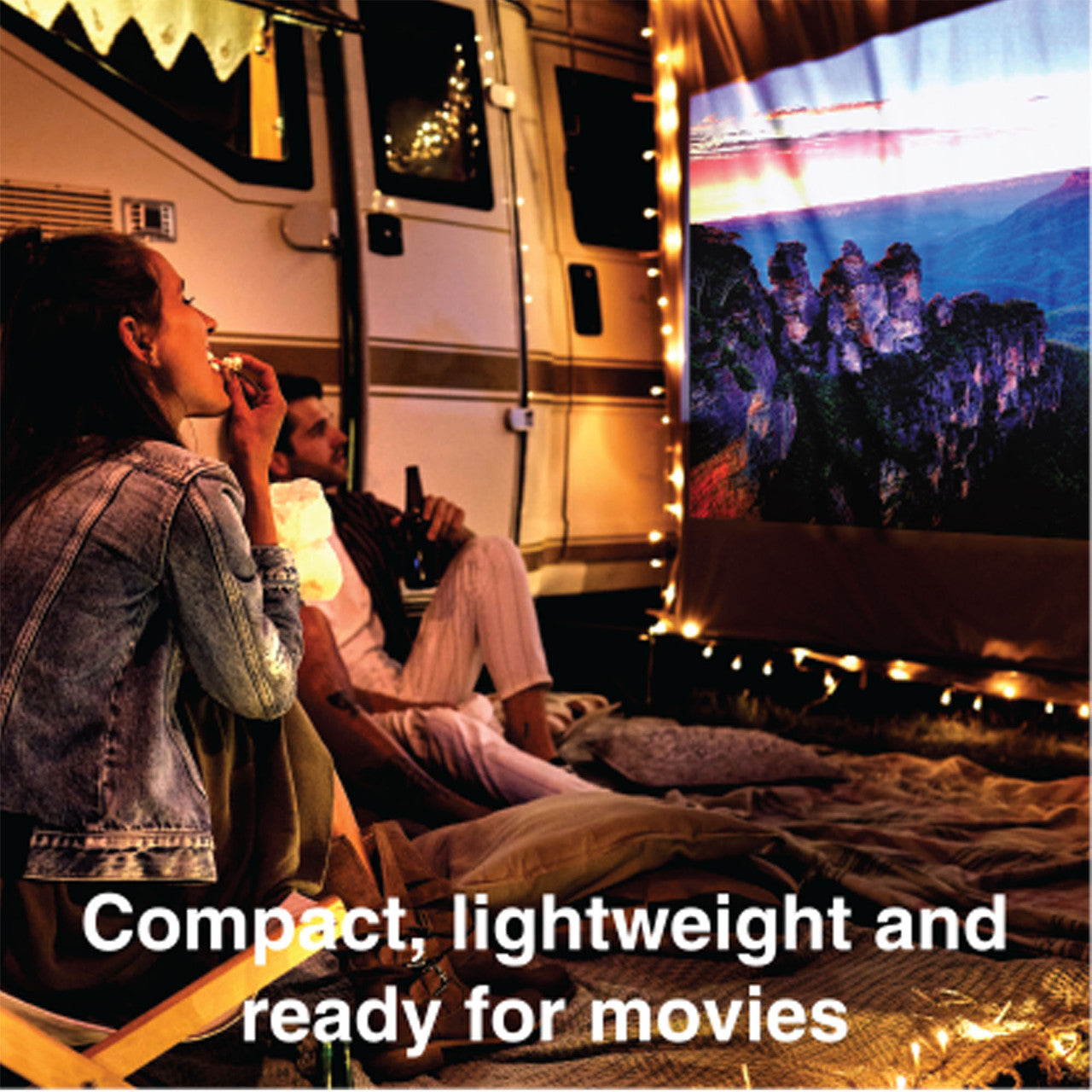 Laser Android LED Projector with Battery 1080p V1031-PJ-TUFHA5-072