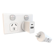 Laser ChargeCore USB-C 30W Dual PD Wall charger V1031-PW-30WWC-DU