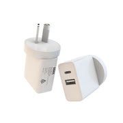Laser ChargeCore USB-C 30W Dual PD Wall charger V1031-PW-30WWC-DU