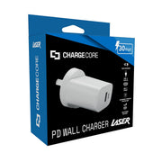 Laser ChargeCore USB-C 30W Dual PD Wall charger V1031-PW-30WWC-DU