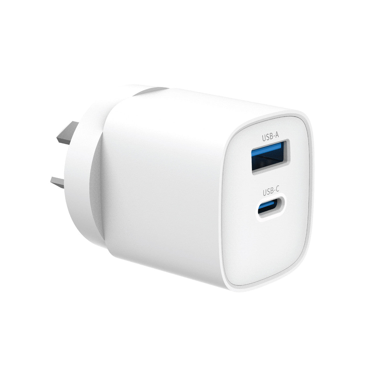 Laser Dual Port 45W USB Wall Charger White V1031-PW-45WAC-720