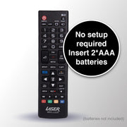 Laser Remote for LG TV V1031-RRE-LG28