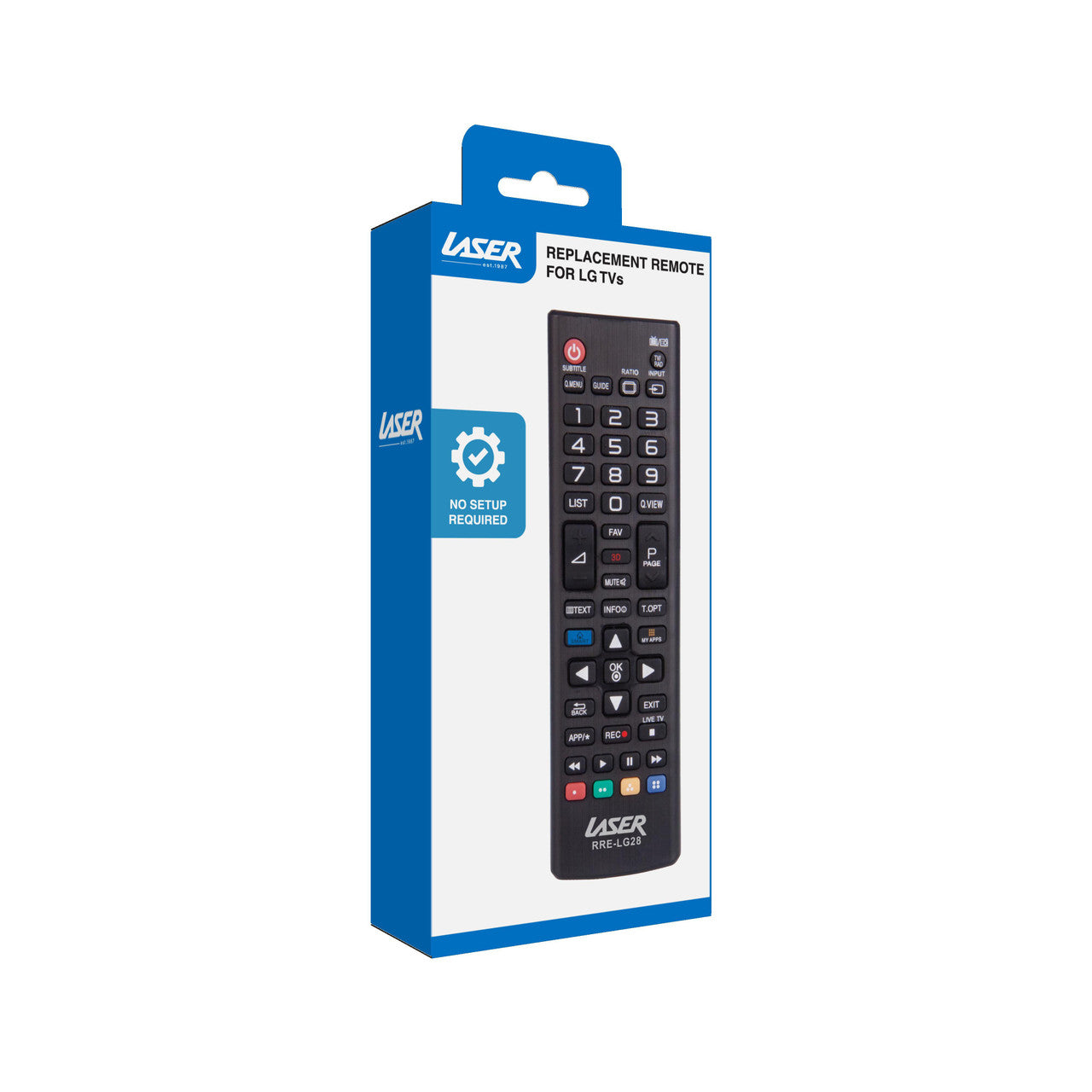 Laser Remote for LG TV V1031-RRE-LG28