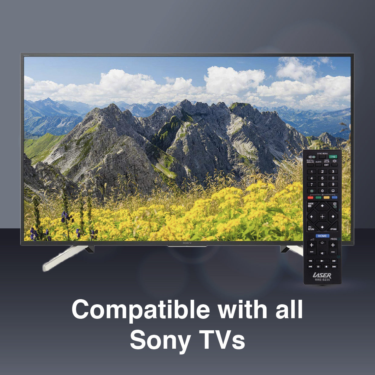 Laser Remote Control for Sony TV V1031-RRE-S235