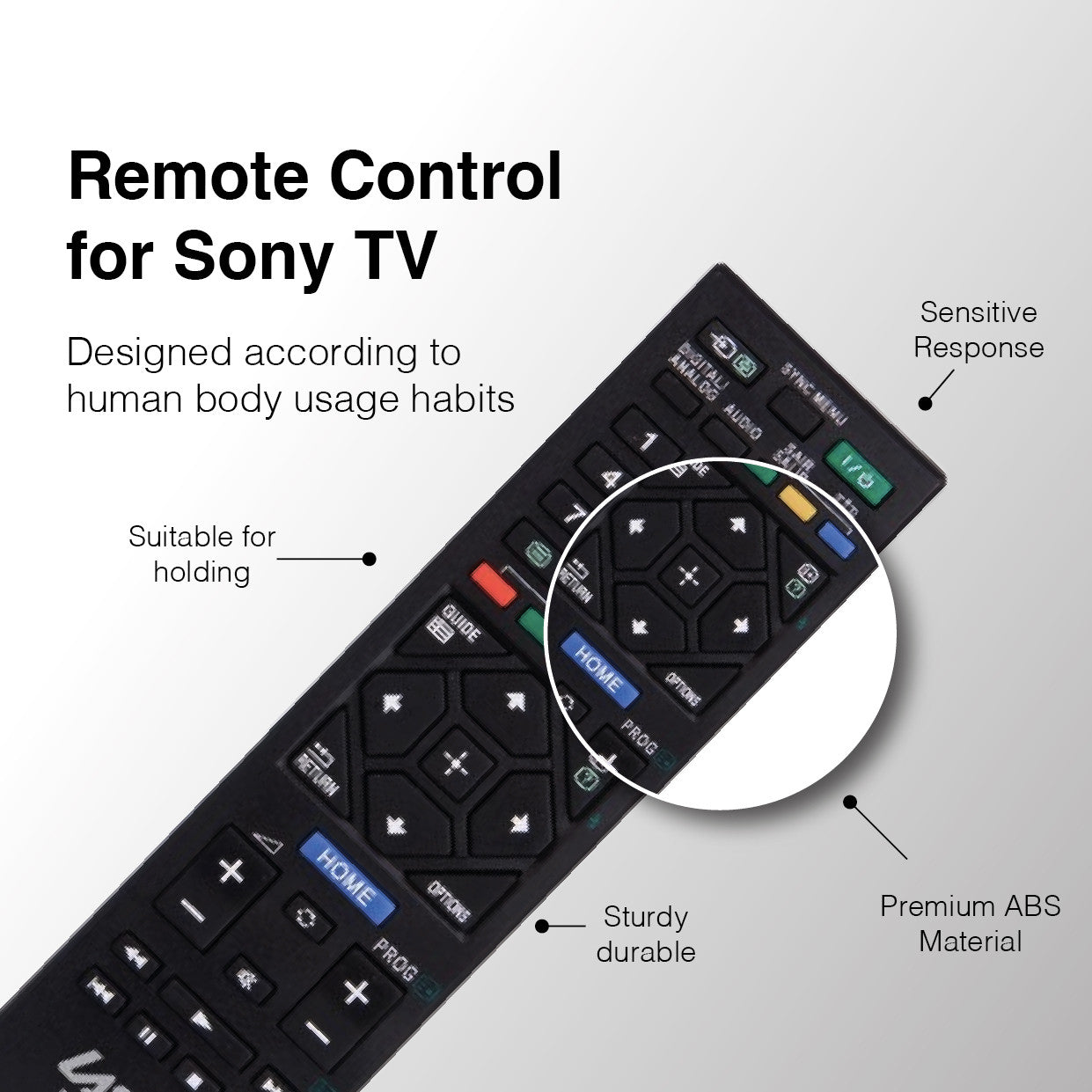 Laser Remote Control for Sony TV V1031-RRE-S235