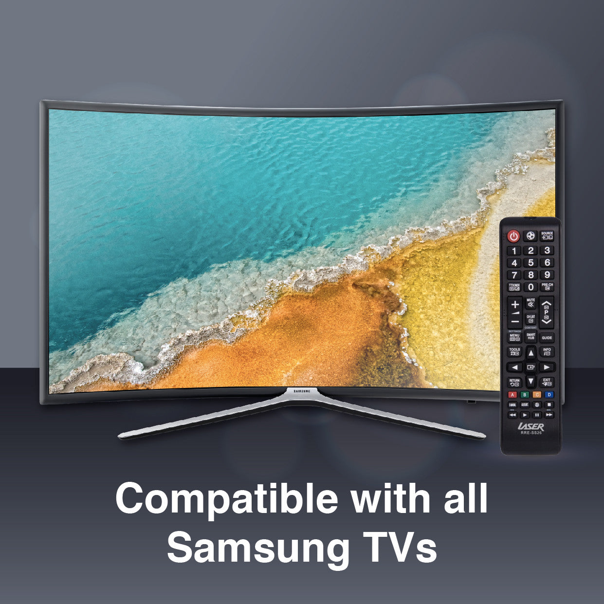 Laser Remote Control for Samsung TV V1031-RRE-SS26