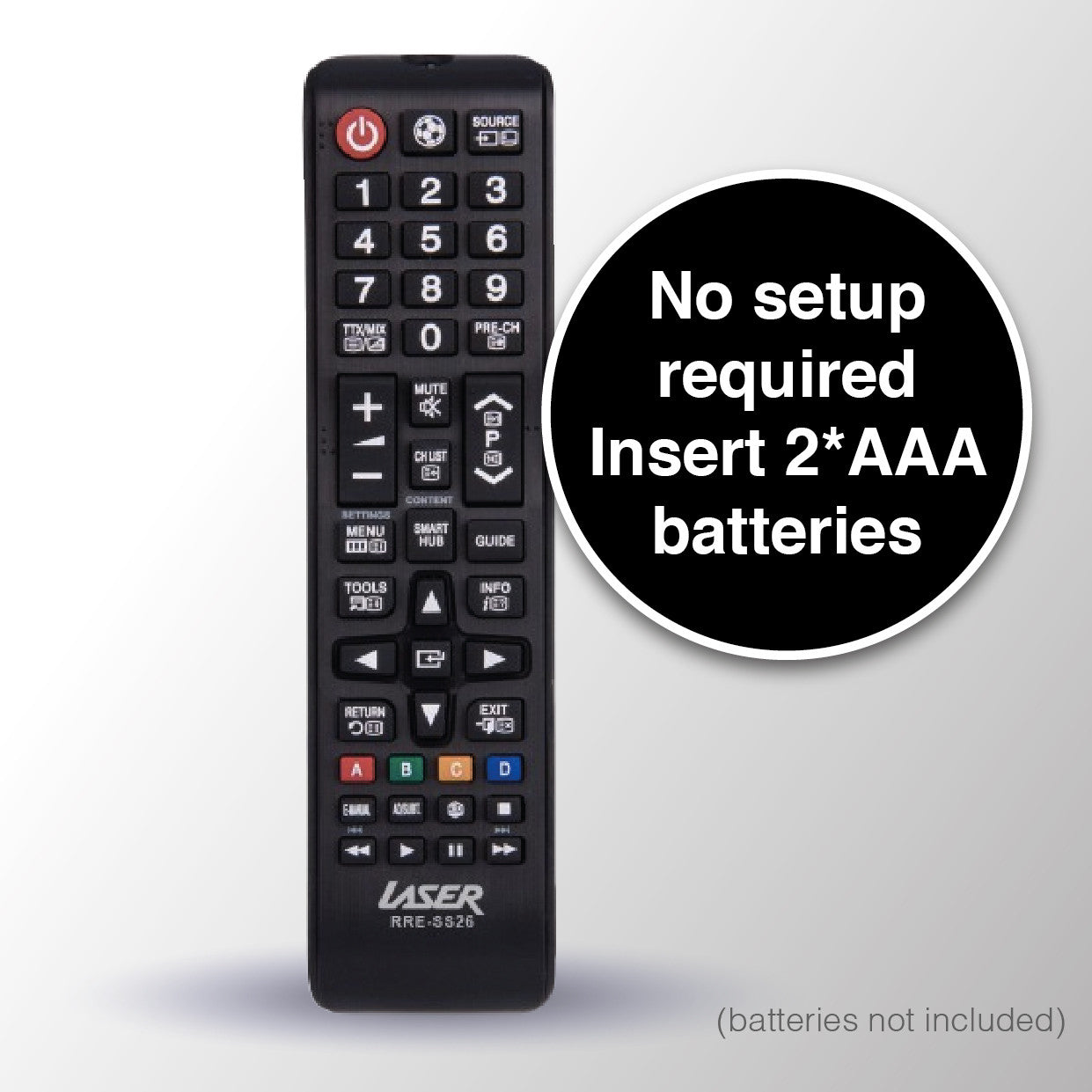 Laser Remote Control for Samsung TV V1031-RRE-SS26