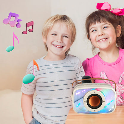 Laser Infinity Karaoke Speaker with Wireless Mic V1031-SP-KAIFL-355